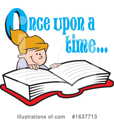 Royalty-Free (RF) Reading Clipart Illustration by Johnny Sajem - Stock Sample #1637713