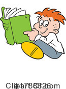 Reading Clipart #1788326 by Johnny Sajem