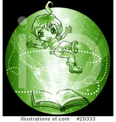Royalty-Free (RF) Reading Clipart Illustration by Tonis Pan - Stock Sample #20333