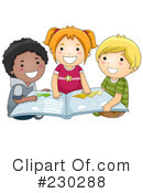 Reading Clipart #230288 by BNP Design Studio