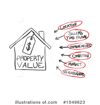 Royalty-Free (RF) Real Estate Clipart Illustration by Arena Creative - Stock Sample #1049623