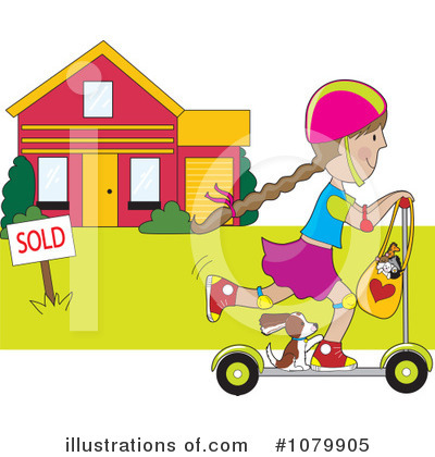 House Clipart #1079905 by Maria Bell