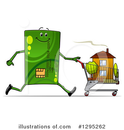 Shopping Cart Clipart #1295262 by Vector Tradition SM