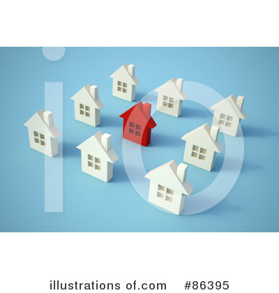 Royalty-Free (RF) Real Estate Clipart Illustration by Mopic - Stock Sample #86395