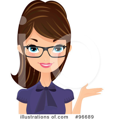 Receptionist Clipart #96689 by Melisende Vector