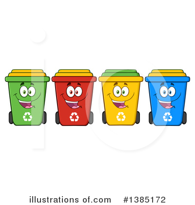 Recycling Clipart #1385172 by Hit Toon