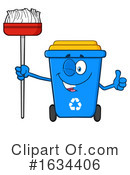 Recycle Bin Clipart #1634406 by Hit Toon