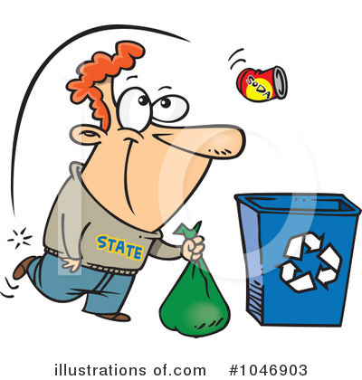 Recycle Clipart #1046903 by toonaday
