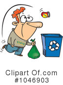 Recycle Clipart #1046903 by toonaday