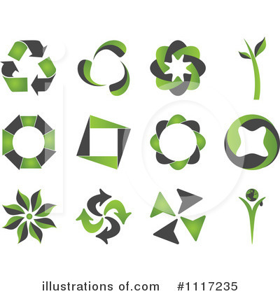 Recycle Arrows Clipart #1117235 by Andrei Marincas