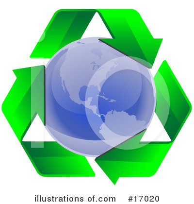 Recycle Clipart #17020 by Leo Blanchette