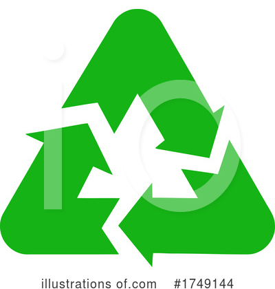 Royalty-Free (RF) Recycle Clipart Illustration by Hit Toon - Stock Sample #1749144