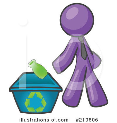 Royalty-Free (RF) Recycle Clipart Illustration by Leo Blanchette - Stock Sample #219606