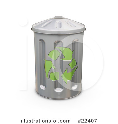 Recycle Bin Clipart #22407 by KJ Pargeter
