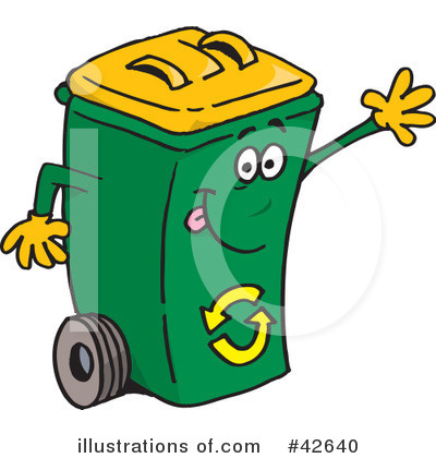 Royalty-Free (RF) Recycle Clipart Illustration by Dennis Holmes Designs - Stock Sample #42640