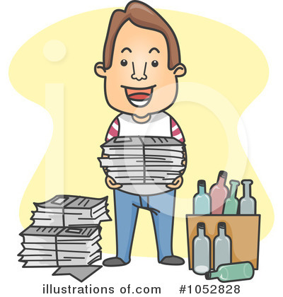 Royalty-Free (RF) Recycling Clipart Illustration by BNP Design Studio - Stock Sample #1052828