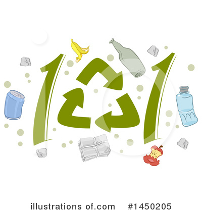 Royalty-Free (RF) Recycling Clipart Illustration by BNP Design Studio - Stock Sample #1450205