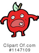 Red Apple Clipart #1147109 by lineartestpilot