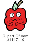 Red Apple Clipart #1147110 by lineartestpilot