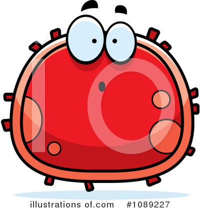 Red Cell Clipart #1089227 by Cory Thoman