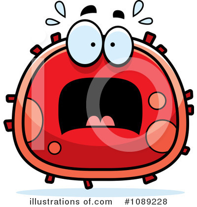 Royalty-Free (RF) Red Blood Cell Clipart Illustration by Cory Thoman - Stock Sample #1089228