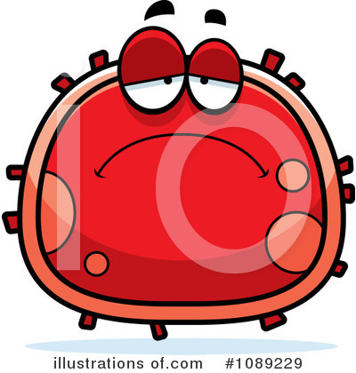 Royalty-Free (RF) Red Blood Cell Clipart Illustration by Cory Thoman - Stock Sample #1089229