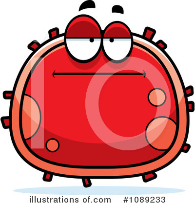 Royalty-Free (RF) Red Blood Cell Clipart Illustration by Cory Thoman - Stock Sample #1089233