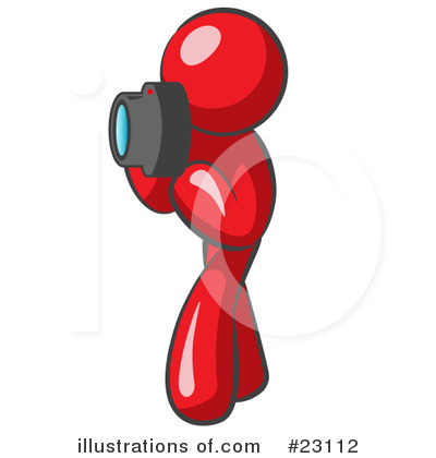 Royalty-Free (RF) Red Collection Clipart Illustration by Leo Blanchette - Stock Sample #23112