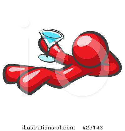 Royalty-Free (RF) Red Collection Clipart Illustration by Leo Blanchette - Stock Sample #23143