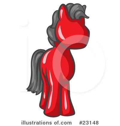 Royalty-Free (RF) Red Collection Clipart Illustration by Leo Blanchette - Stock Sample #23148