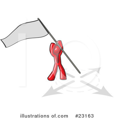 Flag Clipart #23163 by Leo Blanchette