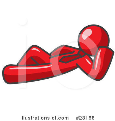 Reclined Clipart #23168 by Leo Blanchette