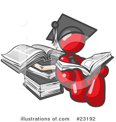 Royalty-Free (RF) Red Collection Clipart Illustration by Leo Blanchette - Stock Sample #23192