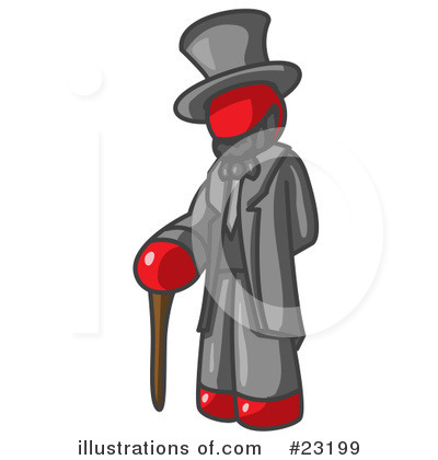 Royalty-Free (RF) Red Collection Clipart Illustration by Leo Blanchette - Stock Sample #23199