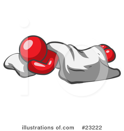 Sleeping Clipart #23222 by Leo Blanchette