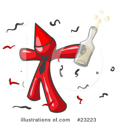 Dancing Clipart #23223 by Leo Blanchette
