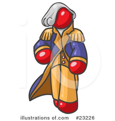 Royalty-Free (RF) Red Collection Clipart Illustration by Leo Blanchette - Stock Sample #23226