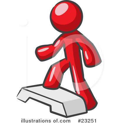 Stepping Up Clipart #23251 by Leo Blanchette