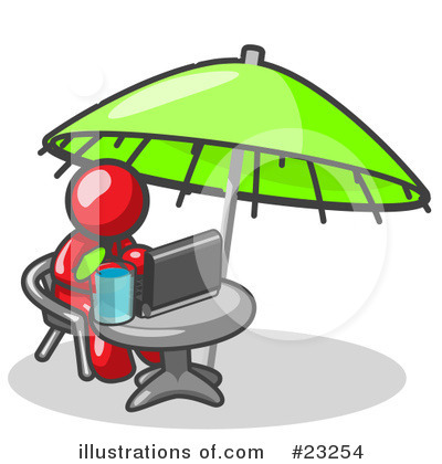 Umbrella Clipart #23254 by Leo Blanchette