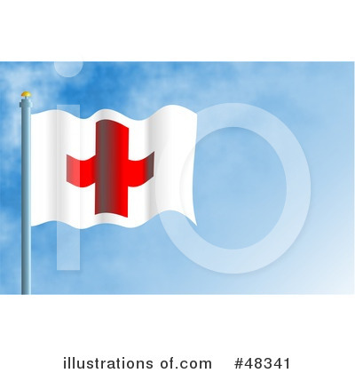 Royalty-Free (RF) Red Cross Clipart Illustration by Prawny - Stock Sample #48341