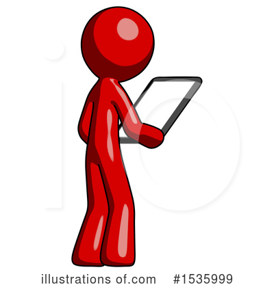 Royalty-Free (RF) Red Design Mascot Clipart Illustration by Leo Blanchette - Stock Sample #1535999