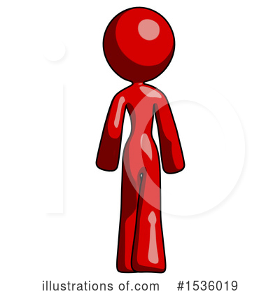 Royalty-Free (RF) Red Design Mascot Clipart Illustration by Leo Blanchette - Stock Sample #1536019