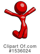 Red Design Mascot Clipart #1536024 by Leo Blanchette