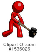Red Design Mascot Clipart #1536026 by Leo Blanchette