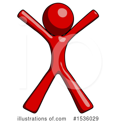 Royalty-Free (RF) Red Design Mascot Clipart Illustration by Leo Blanchette - Stock Sample #1536029