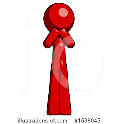 Royalty-Free (RF) Red Design Mascot Clipart Illustration by Leo Blanchette - Stock Sample #1536045