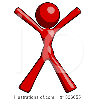 Royalty-Free (RF) Red Design Mascot Clipart Illustration by Leo Blanchette - Stock Sample #1536055