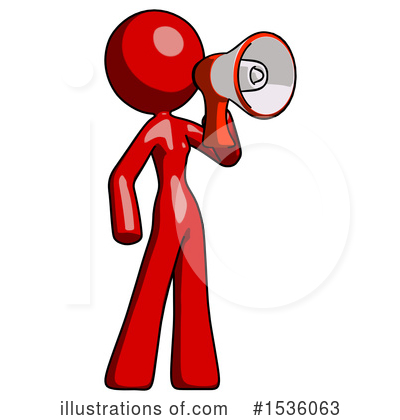 Royalty-Free (RF) Red Design Mascot Clipart Illustration by Leo Blanchette - Stock Sample #1536063