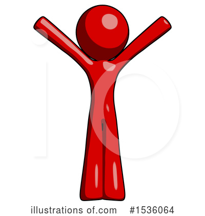 Royalty-Free (RF) Red Design Mascot Clipart Illustration by Leo Blanchette - Stock Sample #1536064