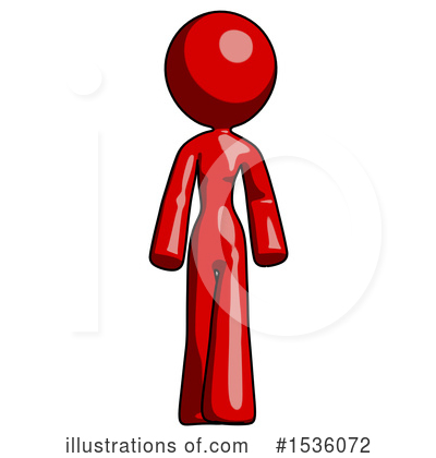Royalty-Free (RF) Red Design Mascot Clipart Illustration by Leo Blanchette - Stock Sample #1536072